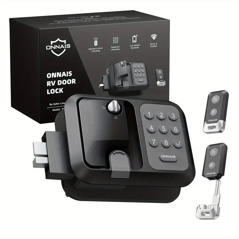 Door Lock - Şifreli ve Uzaktan Kumandalı RV Kapı