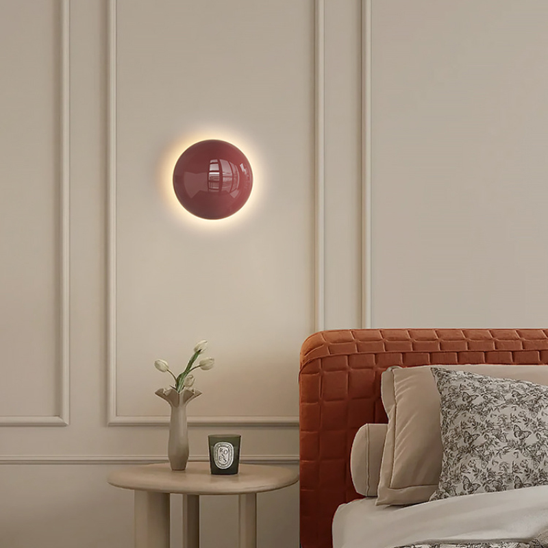 Light Switch - Minimalist Bauhaus Küçük Demir Duvar Lambaları