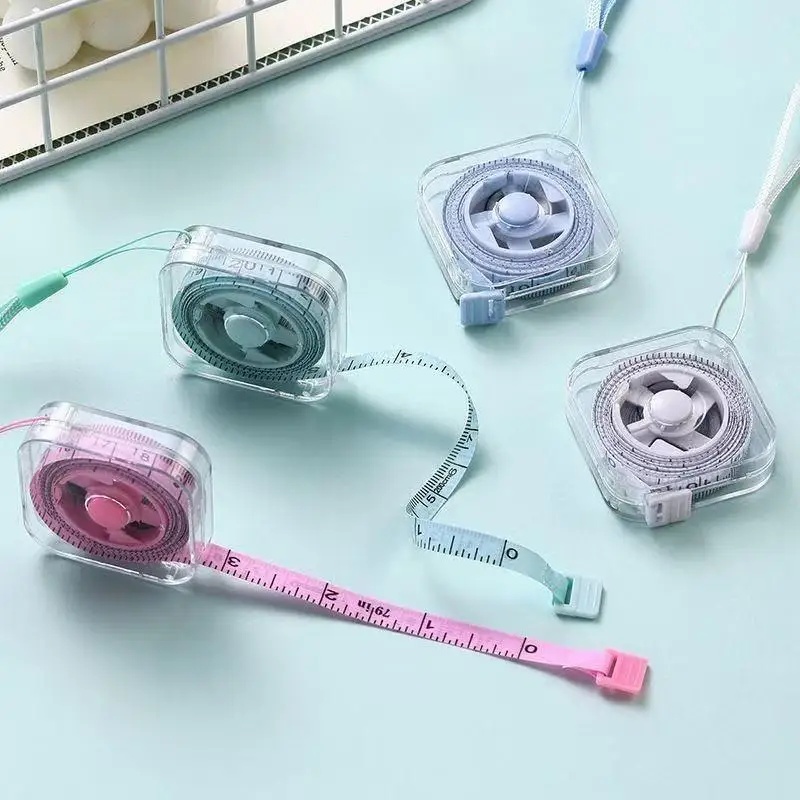 Tape Measure - Kawaii Makaron Renkli Mini Mezura, Cep