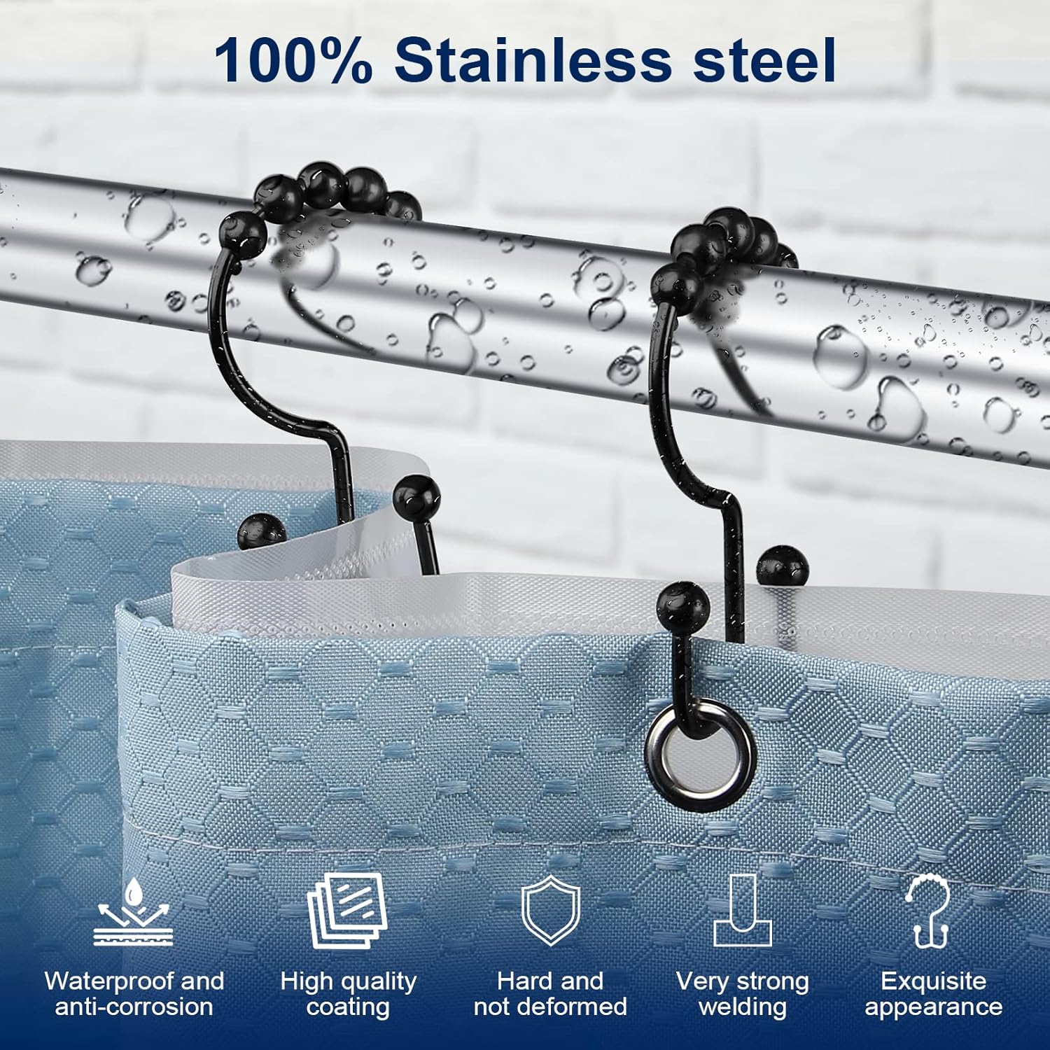 Duş Perdesi Kancası, Sağlam Pa - Curtain Rods incelemesi ve fiyatı