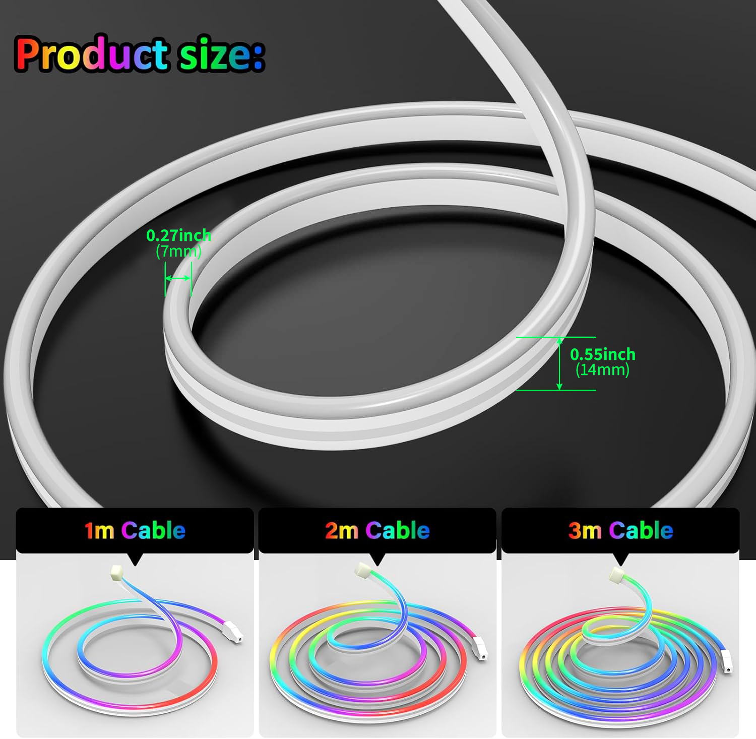 USB DC5V RGBIC Esnek Neon Şeri - Led Strip Lights incelemesi ve fiyatı