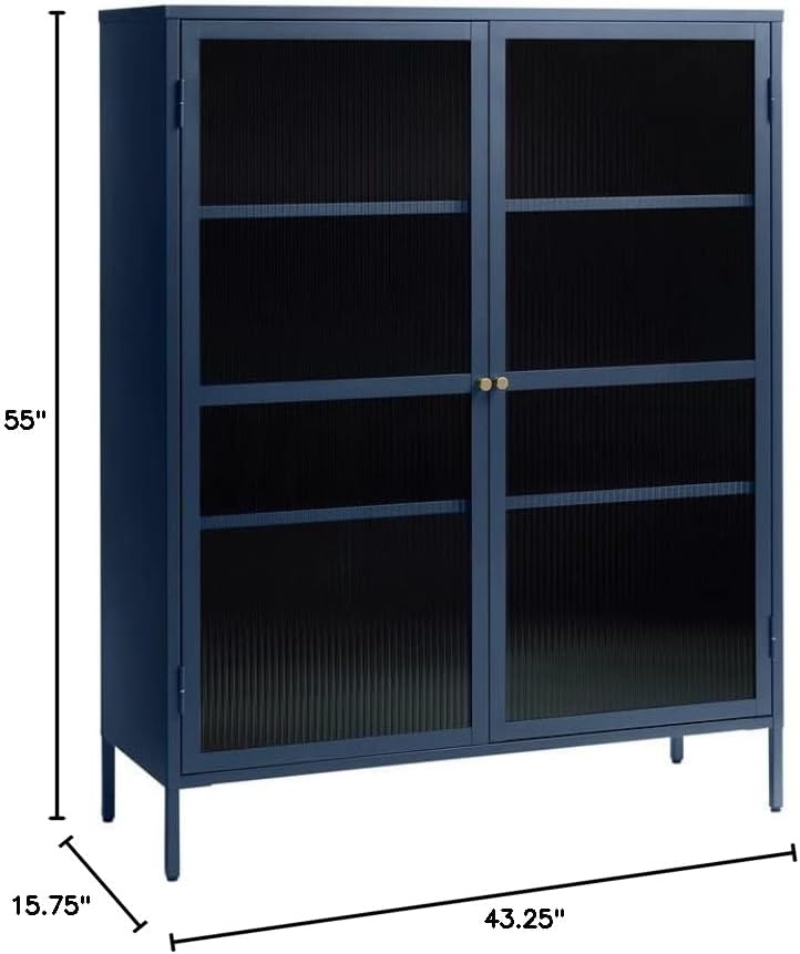 # Modern Çelik Vitrin Dolabı 2 - Cabinet Hinges incelemesi ve fiyatı