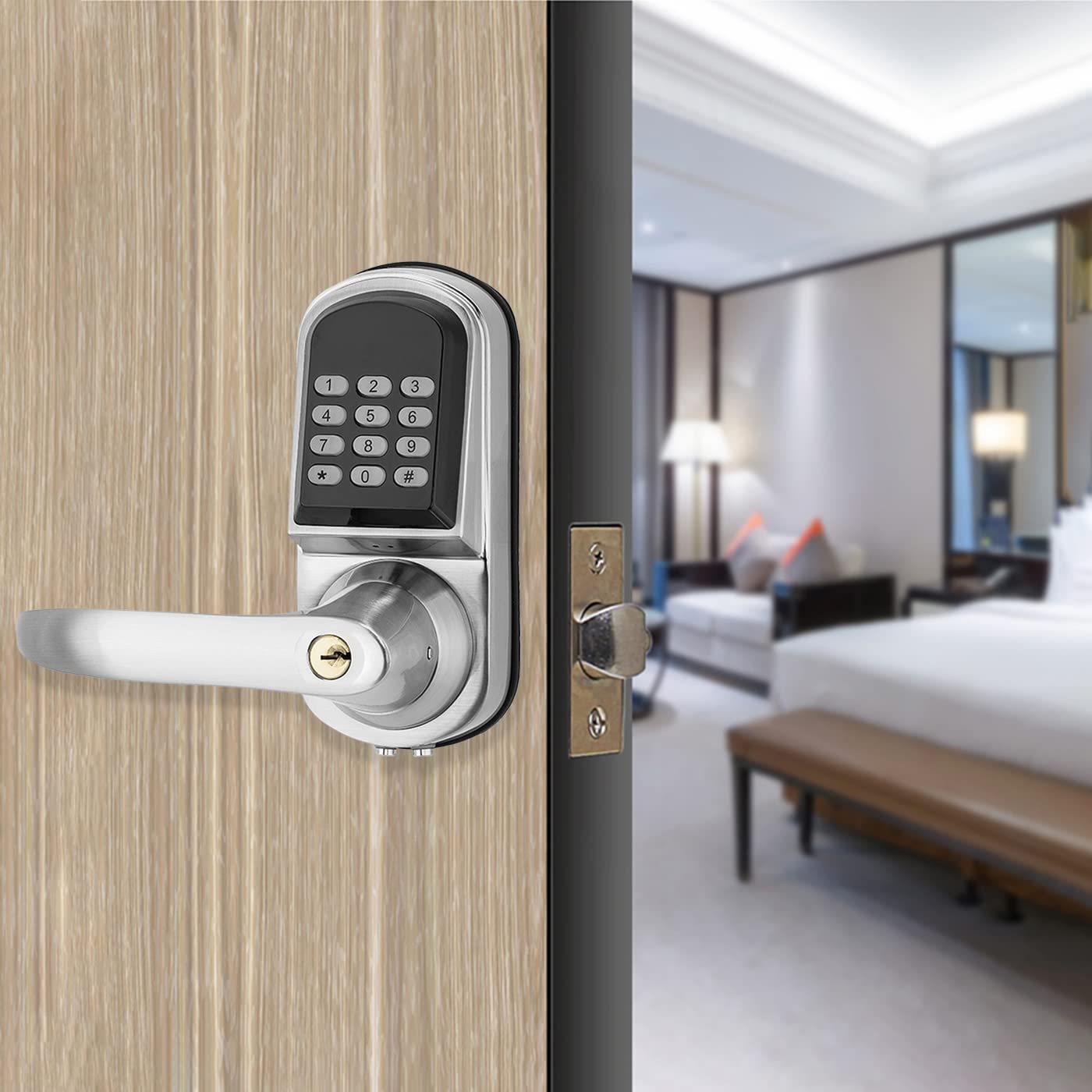 Yüksek Kaliteli Çinko Alaşım K - Door Lock incelemesi ve fiyatı