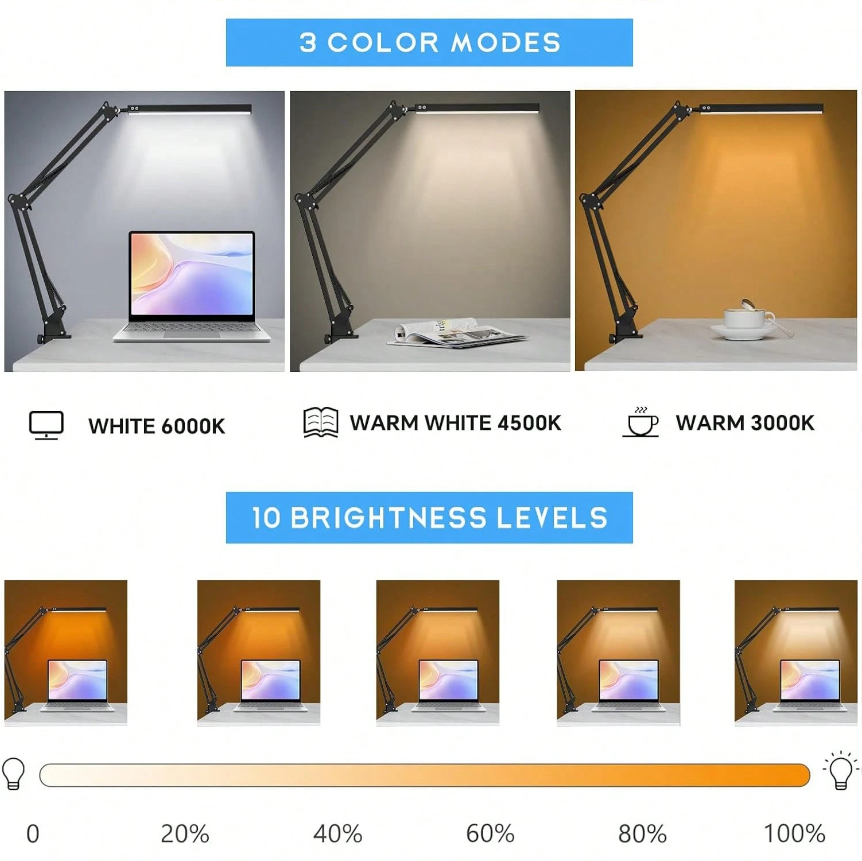 Ev İçin LED Masa Lambası, Okum - Light Switch incelemesi ve fiyatı