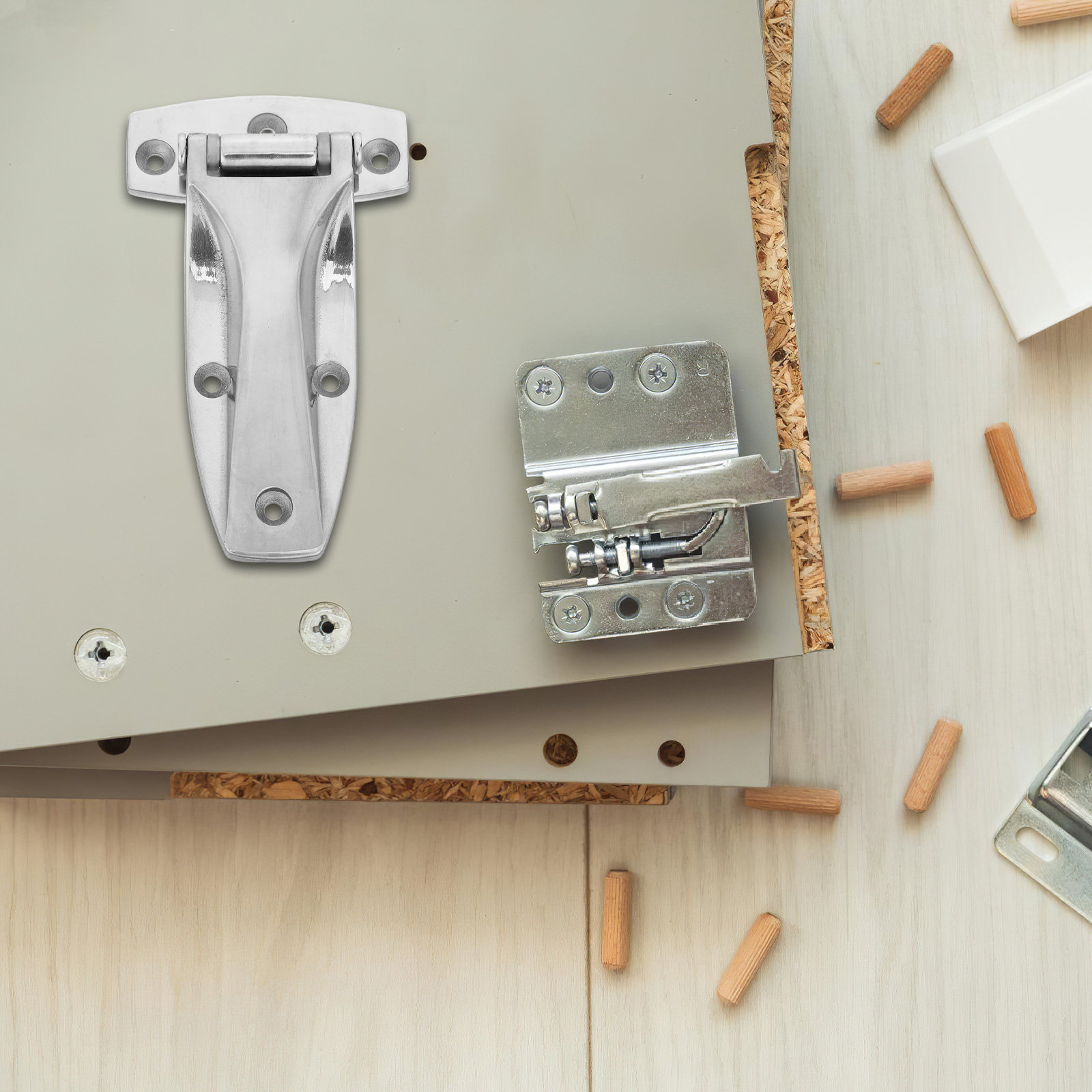 Paslanmaz Çelik Dolap Menteşel - Cabinet Hinges incelemesi ve fiyatı